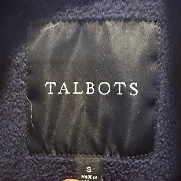 Talbots Diamond Quilted Plaid Vest Women’s Size S Full Zip Mock Beck Pockets - Picture 9 of 12